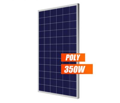 China Solar Power Panels 350 Watt Poly Solar Panel 355W Polycrystalline Solar Panels Cost 1000W Price For Home Electricity for sale