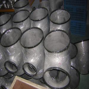 China Stainless steel reducing tee for sale