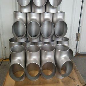 China Welded stainless steel tee for sale