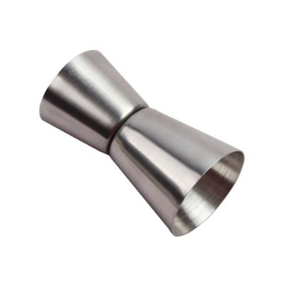 China Small and cheap small bar tool 2cl/4cl stainless steel barware cocktail measure with gauges for sale