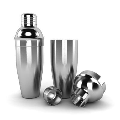 China Custom Metal China Ribbon Color Logo Stainless Steel Mini Laser Cocktail Shakers for sale