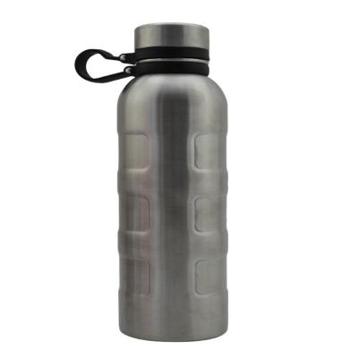 China Sports Double Wall Stainless Steel Cold Water Vacuum Insulated Thermos Bottle 1 Liter for sale