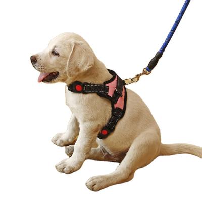 China 2021 New Lights Station International Hot Selling Pet Products Dog Harness Pet Leash for sale