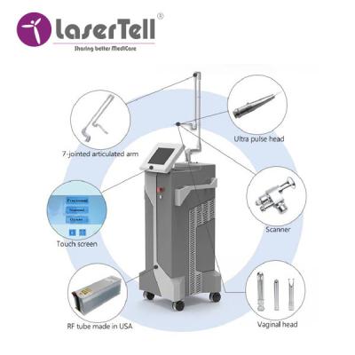 China De Lasermateriaal die van Lasertell Verwaarloosbaar Co2 Nauwsluitende Esthetica weer opduiken Te koop