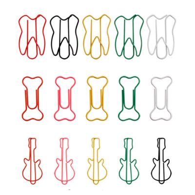 China Clips for 2022 Office and School Supplies Custom Animal Shaped Paper Clips Office Stationery Metal Bookmark Clips Paper Clips for sale