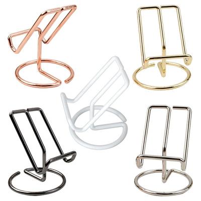 China CNglam Metal Cell Phone Holder Desktop Cell Phone Lazy Bracket For Desktop Cell Phone Holder Cradle Tablet Stand Rose Gold Black White for sale