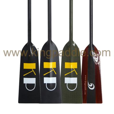 China 310g Shaft IDBF Oval Lightweight Oval Carbon Dragon Boat Paddle for sale