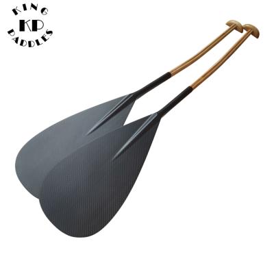 China For Traditional Canoe Paddle Tahitian Canoe PADDLE With Wooden Shaft for sale