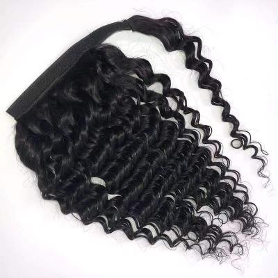 China Wholesale Cheap Brazilian Hair Extension Drawstring Ponytail Hair Ponytails Long Ponytails Hair Ponytails for sale