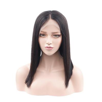 China So Nice Silky Straight Short Wave Hair Wigs, Brazilian Virgin Hair Lead Wig For Black Women for sale