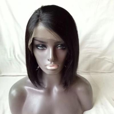 China Wholesale Virgin Brazilian Straight Human Hair Wigs Silky Straight Wave With Baby Hair Lace Front Lead Wigs For Hair Color Women Cash On Delivery for sale