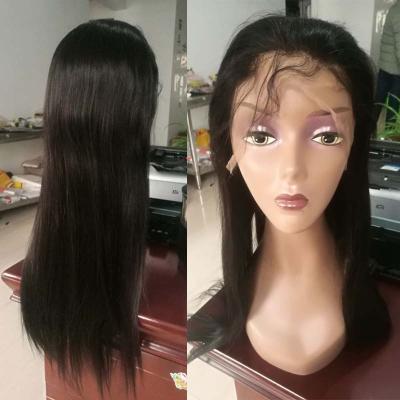 China Silky Straight Wave Pre Plucked 360 Lace Front Wig 100 Human Hair Wigs,Brazilian Body Wave Straight Human Hair Virgin Hair Wigs For Black Women for sale