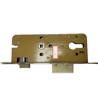 China Northern Wood Door Africa Series Pattern Morocco 7017 Mortise Lock Body Cabinet Lock Lock Body 75mm*35mm for sale