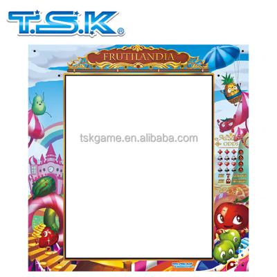 China Fruit Party TSK Coin Operated Arcade/Slot/Roulette Game Machine Frutilandia Button Acrylic Set for sale