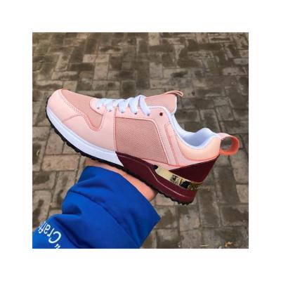 China 2021 new fashion trend summer breathable shoes sports casual shoes increased thick-soled fashionable shoes for sale