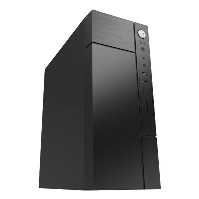 China With Fan Bulk ATX PC With Power Supply Fan Plexiglass CPU Cabinet Computer Case Cooled Horizontal PC Chassis for sale