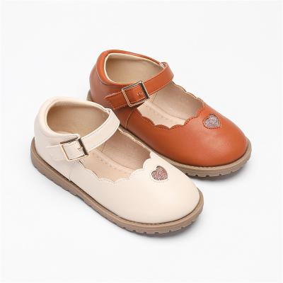 China Cushioning Wholesale Fashion 2023 New Children's Leather Shoes with Dress Soft Sole Princess Shoes Fashionable Sandals Single Shoes for sale