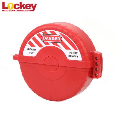 China Locking All Kinds Of New Design Anti Rust Valve Handle Lock No Screw Metal Free Lock Standard Safety Gate Valve Lockout for sale