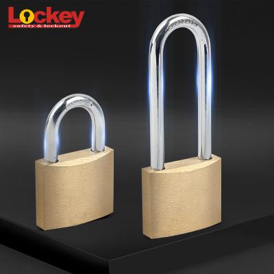 China Industrial Custom Steel 70mm Shackle Locks 50mm 60mm Industrial Safety Lockout Padlock Solid Brass Padlocks for sale