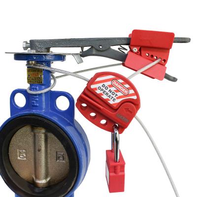 China For Locking All Kinds Of Industrial Triangular Butterfly Valves Butterfly Valve Lockout Devices for sale