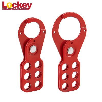 China Hasp Lockout To Lock Economical 6 Padlock Hasp Hasp With Steel Lock Size 25mm / 38mm for sale