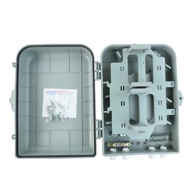 China Fiber Optic Distribution Box 32 Cores FDB PP FTTH Fiber Optic Terminal Box for sale