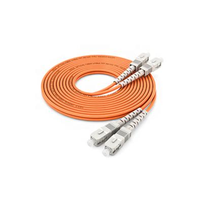 China Multimode Telecom Network FTTH Fiber Jumper G652D G657A SC UPC/APC To SC UPC/APC Optical Fiber Patch Cord for sale