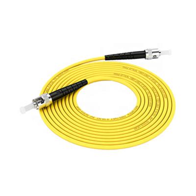 China Telecom Customized Fiber Optic Patch Cord Single Mode Networking / ST UPC/RPA To ST UPC/RPA Optical Fiber Jumper for sale