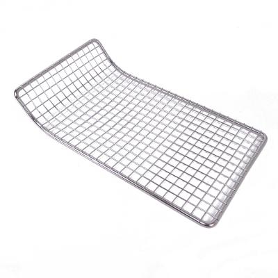 China Rectangle Viable Wire Rack Oven Grill Cooking Baking Grid Stainless Steel Barbecue Grill Cooling Rack for sale