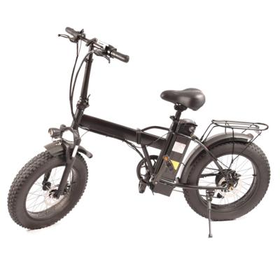 China Factory Wholesale 20 Inch 48v15ah Aluminum Alloy Folding Scooter Speed ​​Electric Bike Electric Bicycle Wholesale Snow Electric Adult Variable Tire for sale