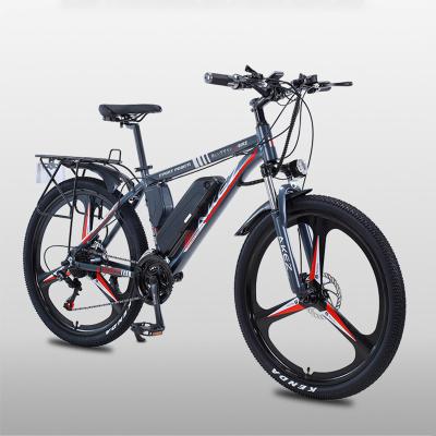 China Factory Wholesale 26 Inch Alloy MTB Speed ​​Mountain Bike 36v10h350w Aluminum Adult Variable Electric Bicycle for sale