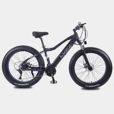 China Hot sale 4.0 fat tire snow bike 26 inch 36v350w mtb aluminum alloy mountain bike adult electric bicycle for sale