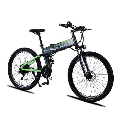 China Electric Bike 48V 500W 27.5inch Ebike Aluminum Alloy 21 Speed ​​Lithium Battery Folding Electric Bicycle Electric Bike for sale