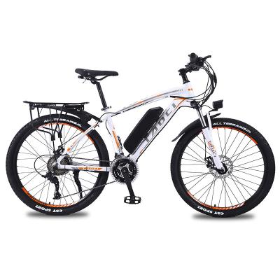 China 2022 hot sale aluminum alloy ebike 26 inch lithium battery mtb 36v 350W 27speed adult mountain bike aluminum road riding electric bicycle for sale