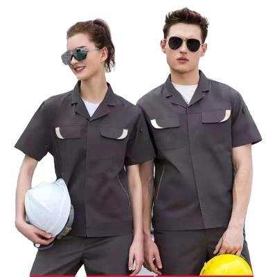 China Custom GENUINE LEATHER workwear construction worker uniform for work wear clothes for sale