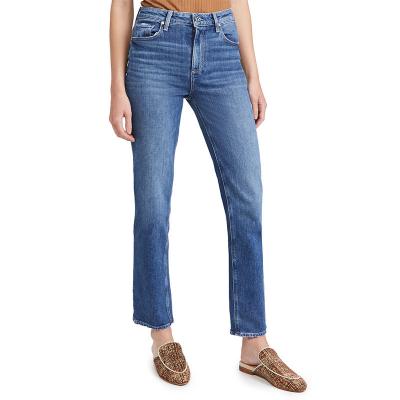 China Breathable Women Immediately Slims Classic Casual Fit Monroe Straight Leg Jean for sale