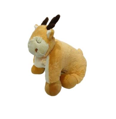 China Hot Sale Folded Bread Plug Nursing Wholesale Custom Soft Stuffed Plush Toys Comfortable And Cute Baby Animal Pillow for sale