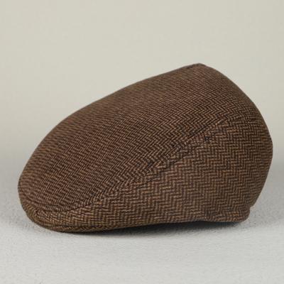 China High Quality Mens Fashion Newsboy Retro Newsboy Ivy Cap Earmuff Herringbone Duckbill Flat Hat Golf Beret for sale