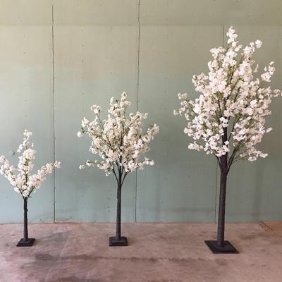 China Minimalist Cherry Blossom Wedding Shopping Mall Celebrations Show Decorative Fake Trees Simulated Plants Artificial Cherry Blossom Trees for sale