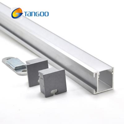 China Led Lighting Magnetic Aluminum Led Aluminum Profile Light Housing For Led Strip Light for sale