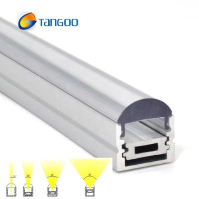 China LED lighting led aluminum profile with 30 degree lens for led strip aluminum profile for sale