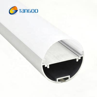 China LED lighting led tube profiles, aluminum extrusion tube profiles for sale