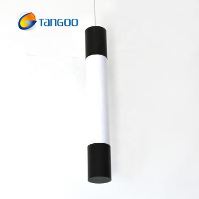 China LED lighting led aluminum profile, 360 degree led tube light profile, cylinder pedant lighting fixture for sale