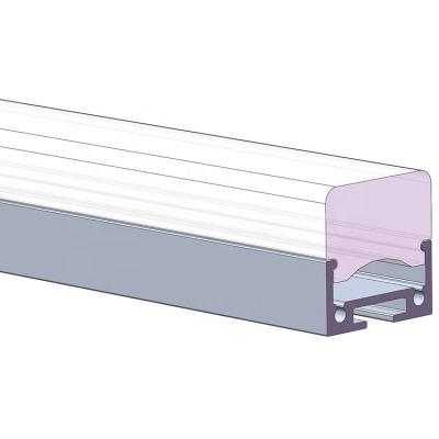 China crystal linear led profile with aluminum channel square for sale