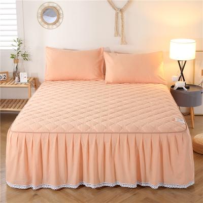 China China Sale Washable Bed Skirt Printed Cheap Home Hotel Use Bed Skirt Manufacturer for sale