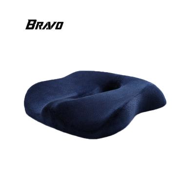 China Anti-static Medical Ergonomic Hip Cushion Air Circulation Memory Foam Car Office Large Cushion for sale