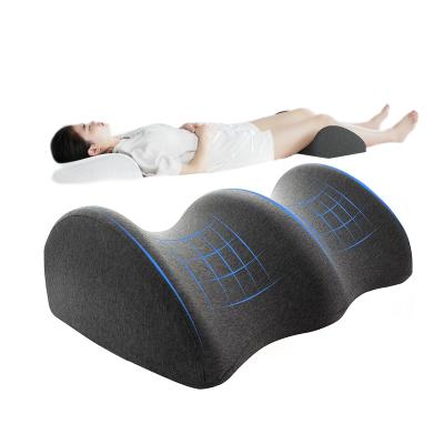 China Anti-Static Wave Shape Leg Support Memory Foam Feet Leg Pillow for sale