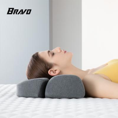 China New Bravo Anti-pull Contour Neck Pillow Memory Foam Pillow Orthopedic Anti-Pull Rise Cervical Pillow for sale