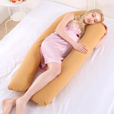 China Manufacture Anti-static Wholesale OEM Full Body Sleeping Pregnancy U Shaped Pillow for sale