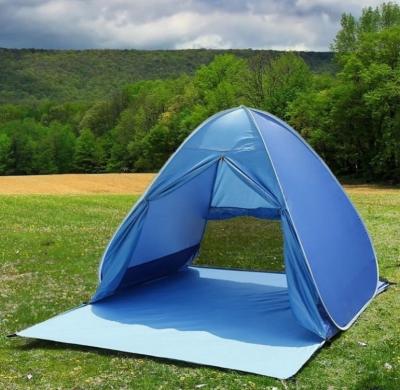 China Straight Bracing Type New Outdoor Family Travel Hiking Tent Double Layer Waterproof Automatic 3 Season Pop Up Camping Tent For 2 Or 3 Person for sale